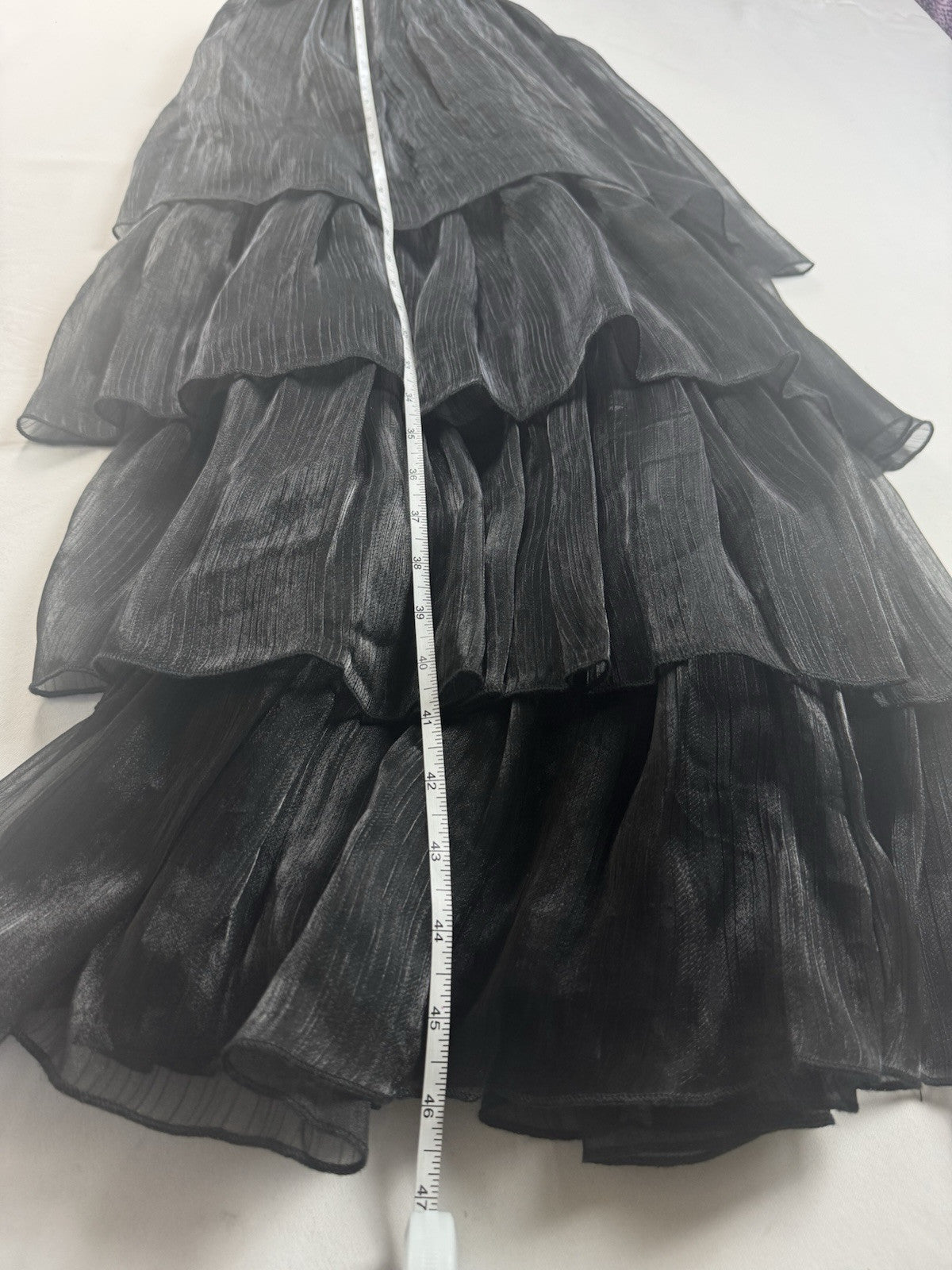 Women’s Black Mesh Dress Size M (B.147)