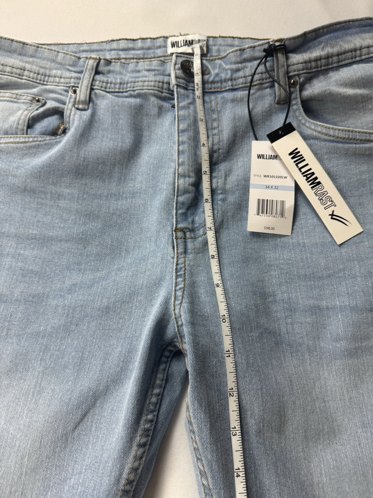 $99 William Rast Women’s Blue Jeans Sz 34/32. (B.94)