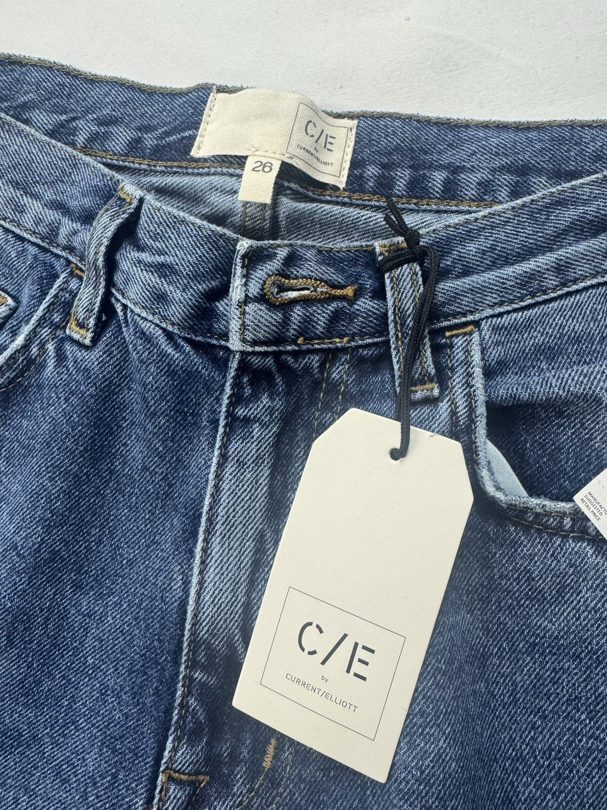 $188 Current/Elliott Women’s Wide Leg Jeans Sz 26. (B.114)