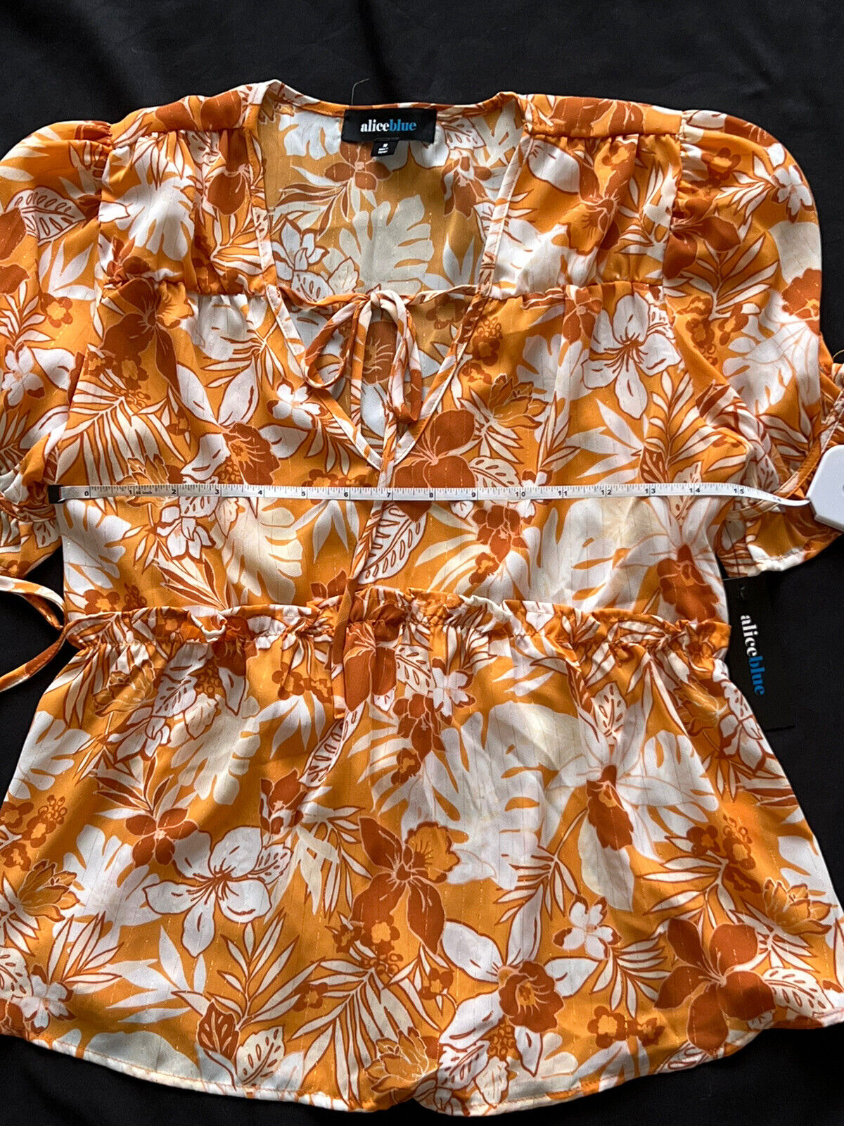 Alice Blue Women’s Blouse Sz M Multicolor Floral