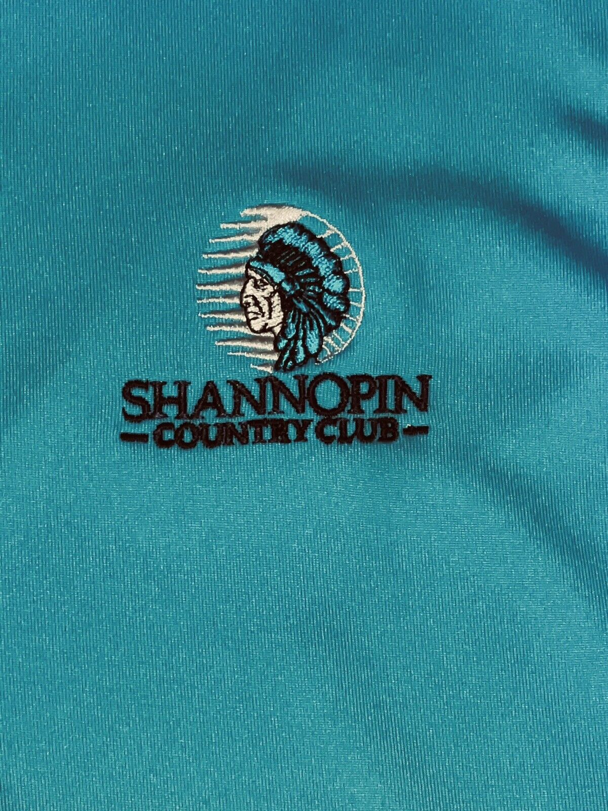E.P Pro Tour Tech Women’s Golf Polo Shirt Sz L Blue
