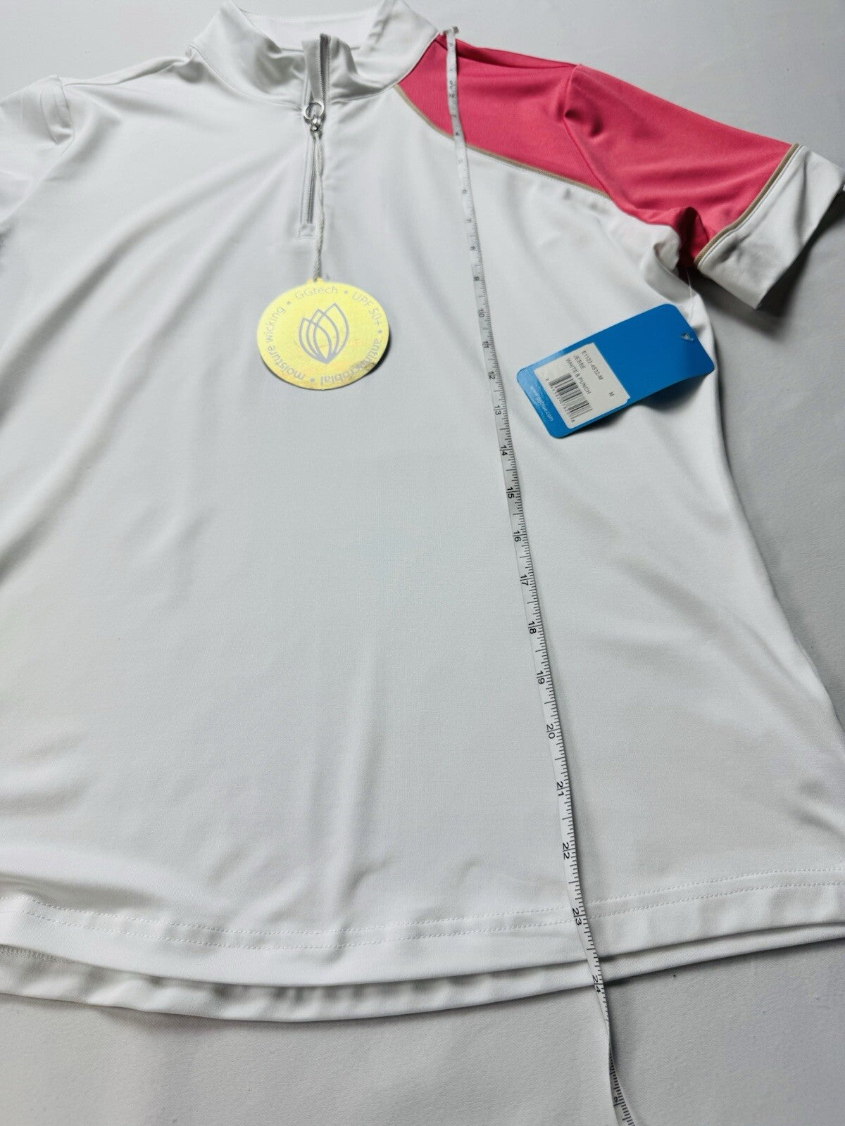 GG Blue Women's Jesse Golf Polo Shirt Sz M. (B.144)