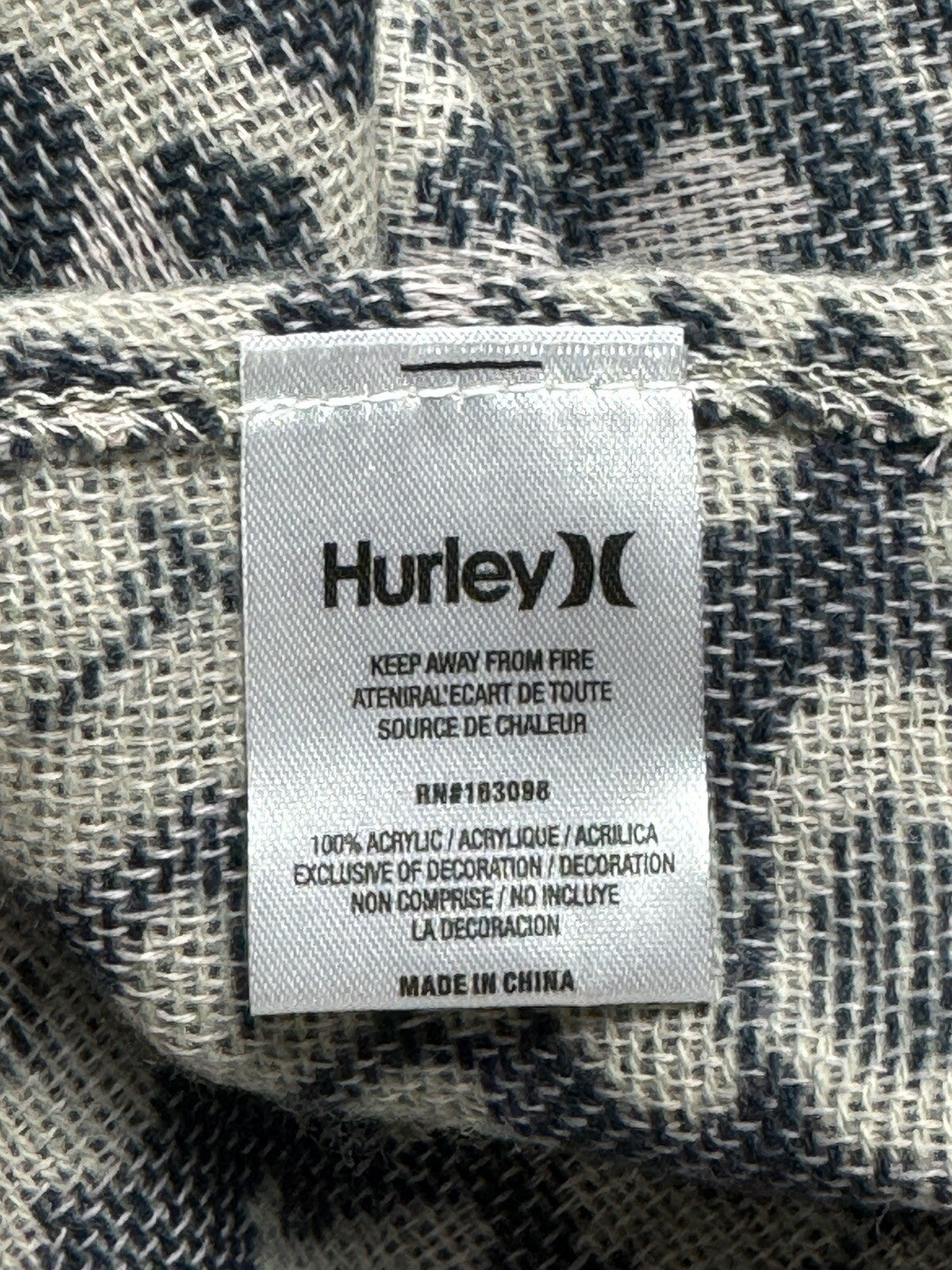 Hurley Women's Shawls Open Front Poncho Gray Cheetah. (62)