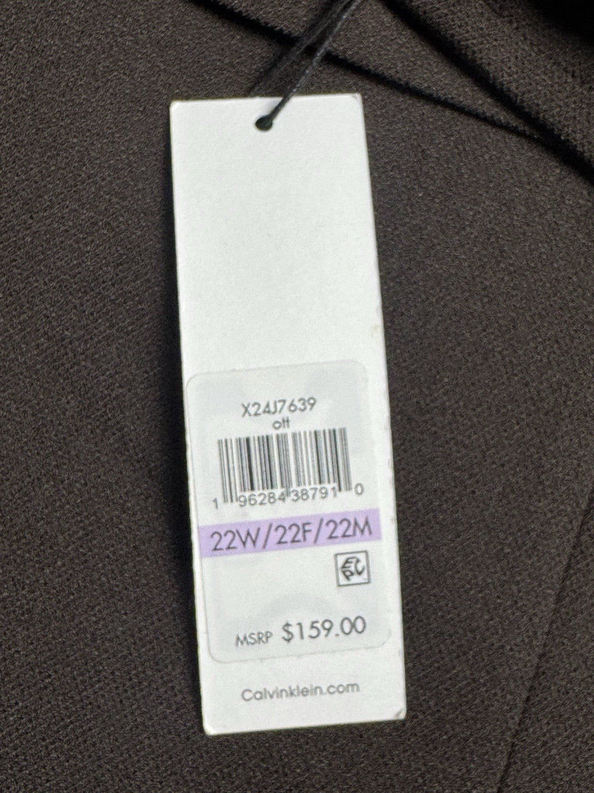 $159 Calvin Klein Women's Open-Front Blazer Jacket Size 22W. (B.155)