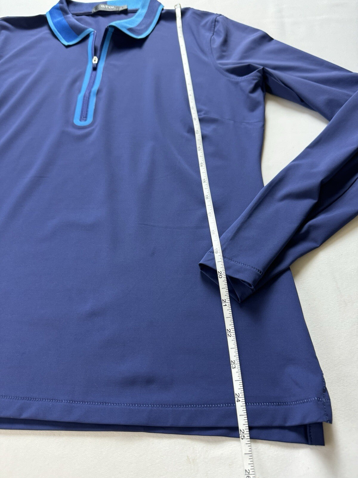 G/FORE Women’s Golf Blue Sweatshirt Sz L   (B.111)