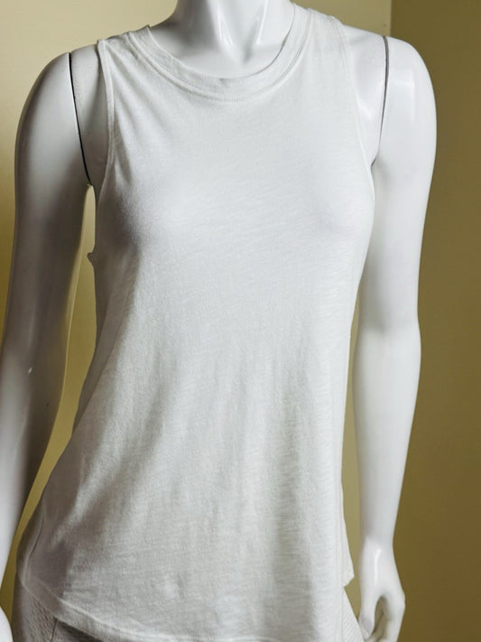 $59 Splendid Women’s White Tank Top Sz S.   (B.174)