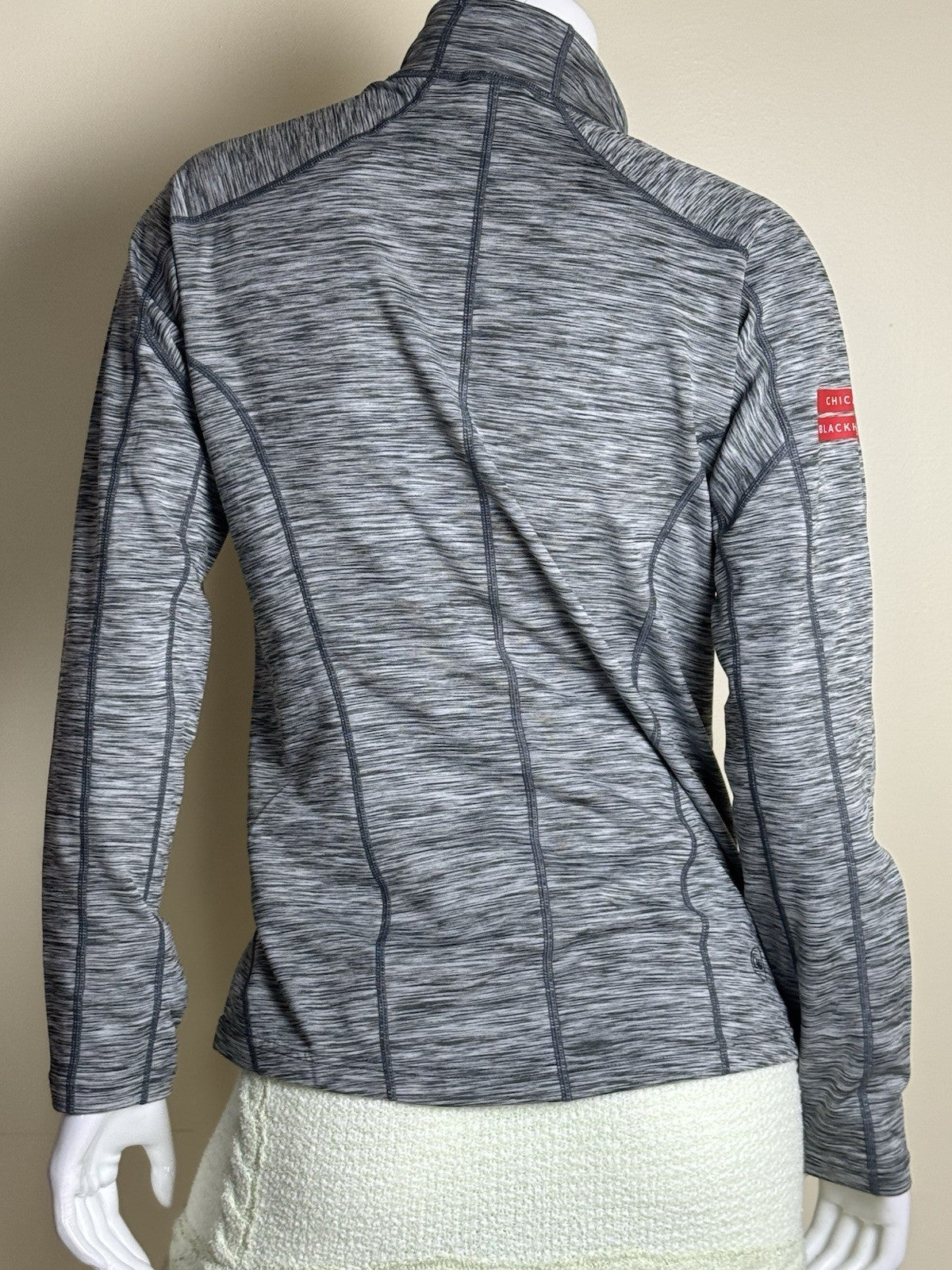 LeverWear Women's Chicago Blackhawks Logo Jacket Sz M.   (B.163)