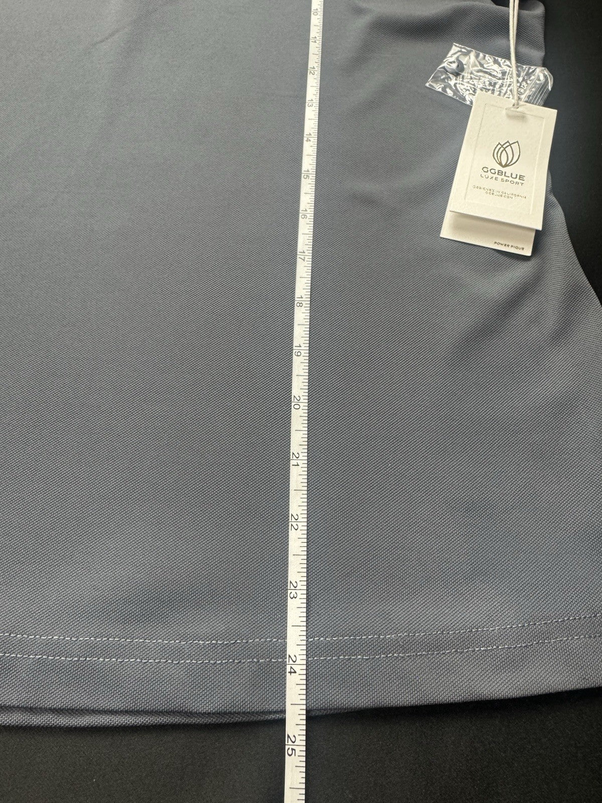 GG Blue Women's Golf Polo Shirt Sz L.    . (B.159)