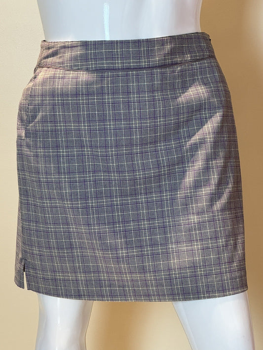 E.P PRO Women’s Golf SKIRT-Skort Purple and Gray Sz 14. (61)