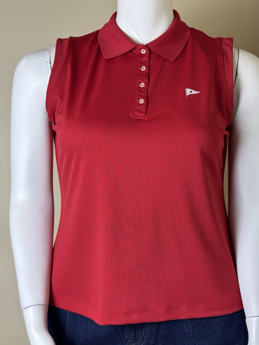 ADMIRALS COVE Women’s Golf shirt Red Sz XL.  (B.159)