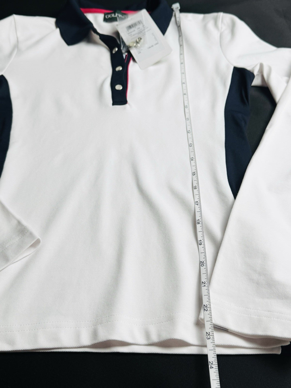$139 GOLFINO Women's Golf Shirt Long Sleeves Size 4.  (B.189)