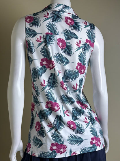 Puma Women’s Golf Shirt Sleeveless Sz M.  (B.140)