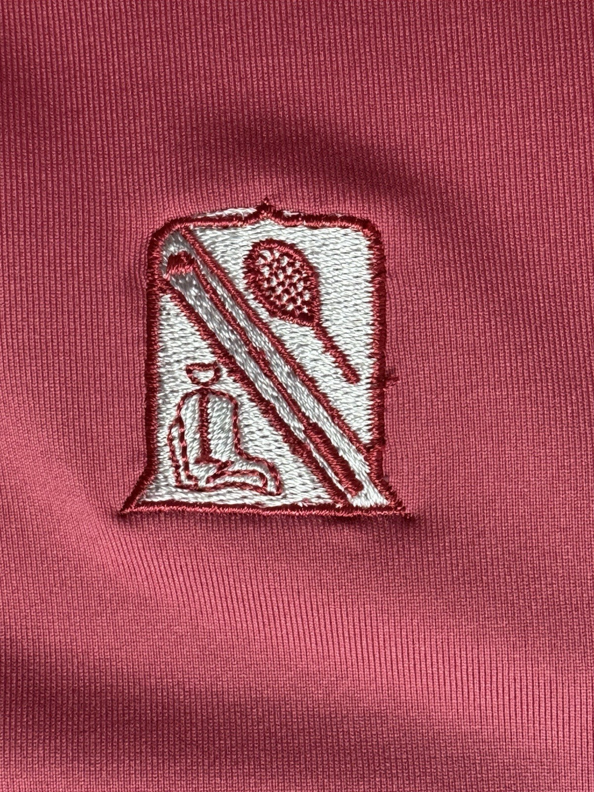 Dunning Golf Rosetta Women's Golf Polo Shirt Sz M. (B.157)