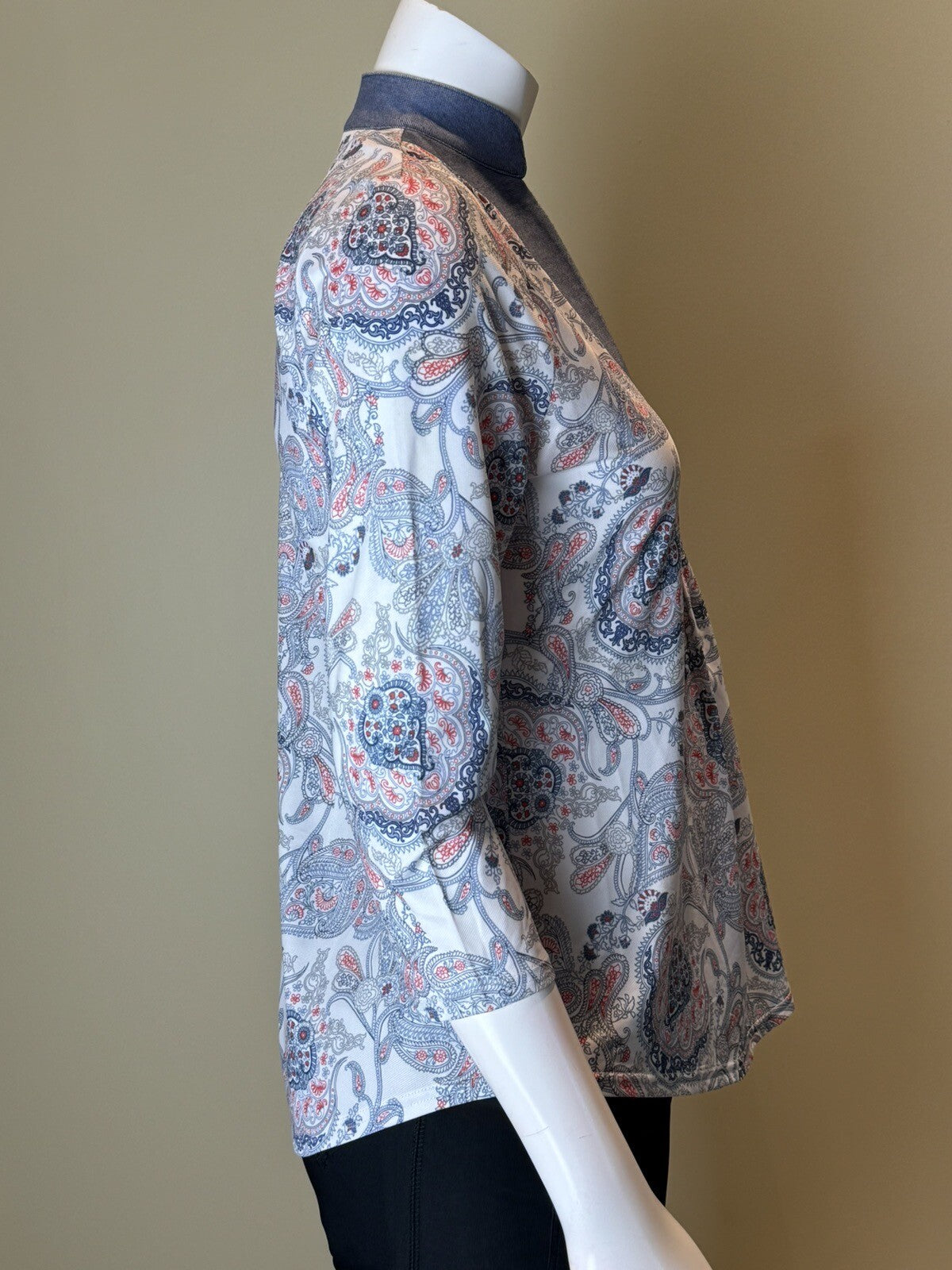 Jofit Women’s Top Size S Raglan Sleeves Golf Shirt Multicolor.       (B.57)