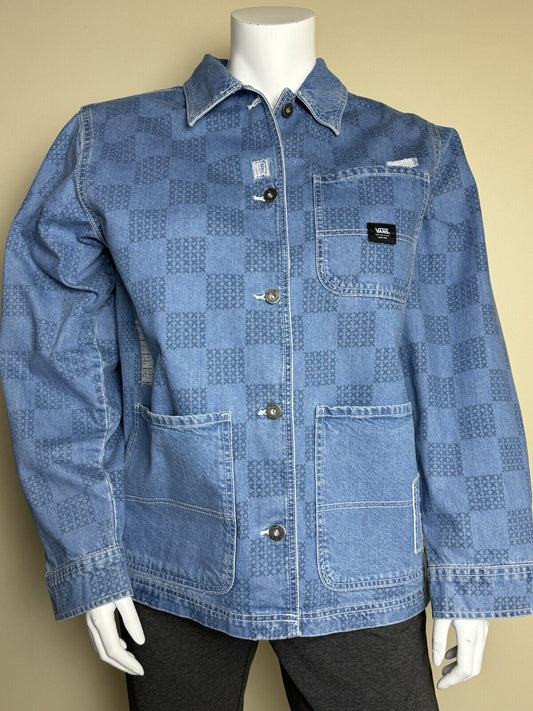 $125 VANS Women’s Denim Long Sleeve Shirt Sz XL