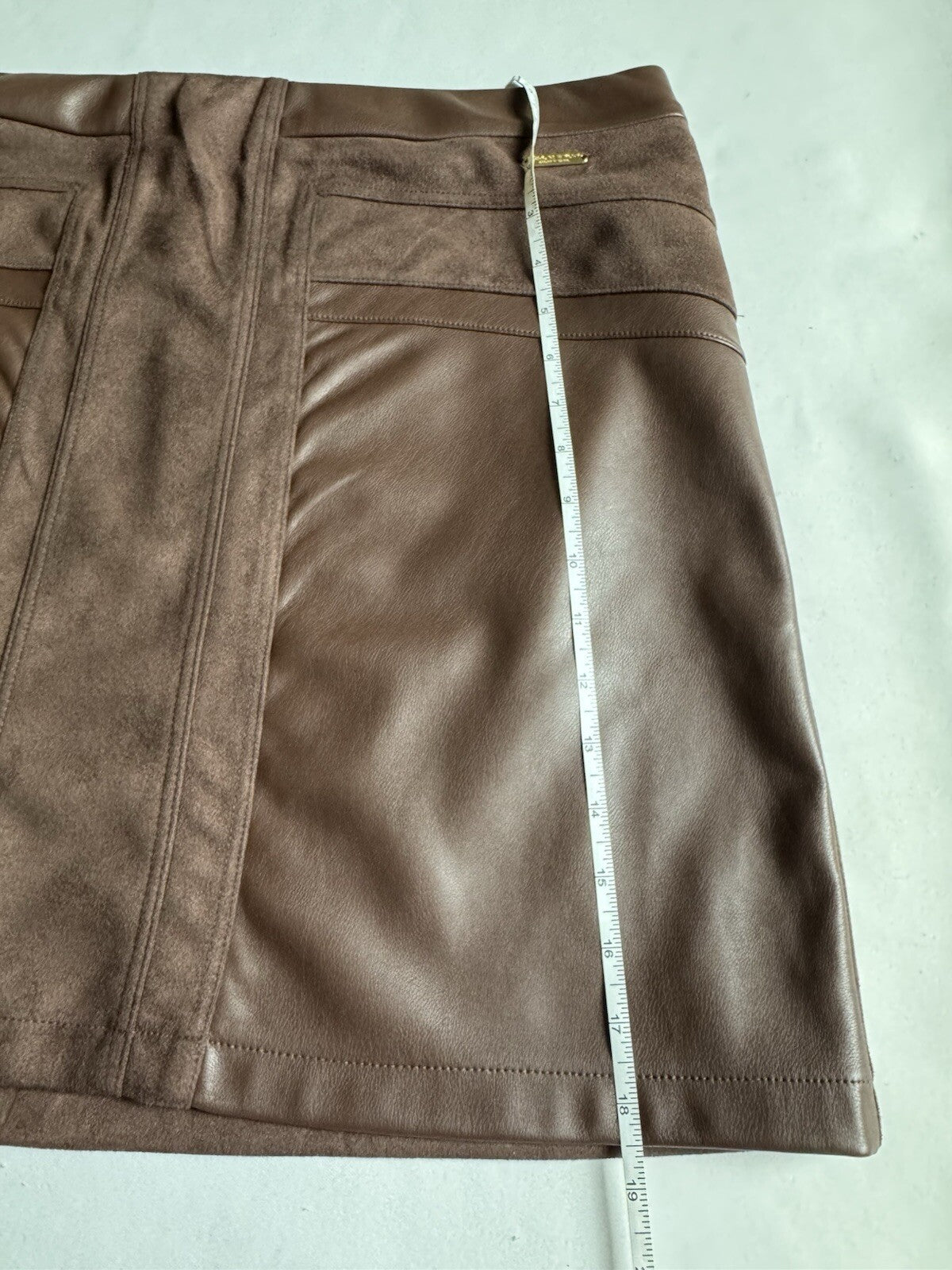$49 Marc New York Women's Brown Skirt Sz XL (B.52)