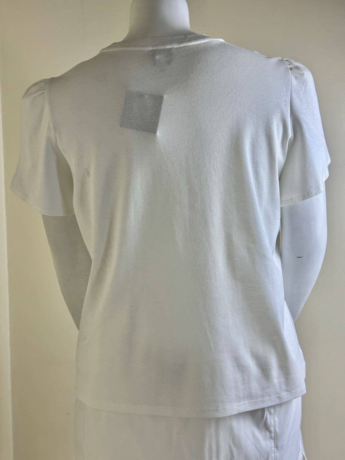 $59 Anne Klein Women’s Blouse White Size XL.     (B.184)