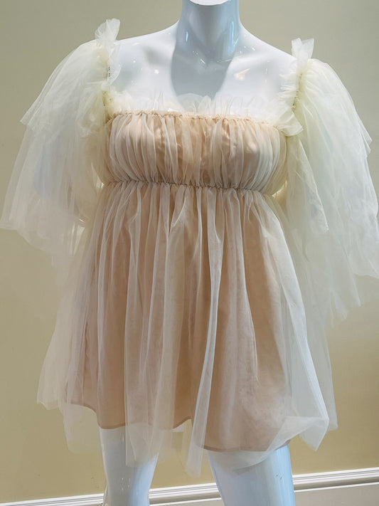 Women’s Dress Mesh Chiffon Sz XL