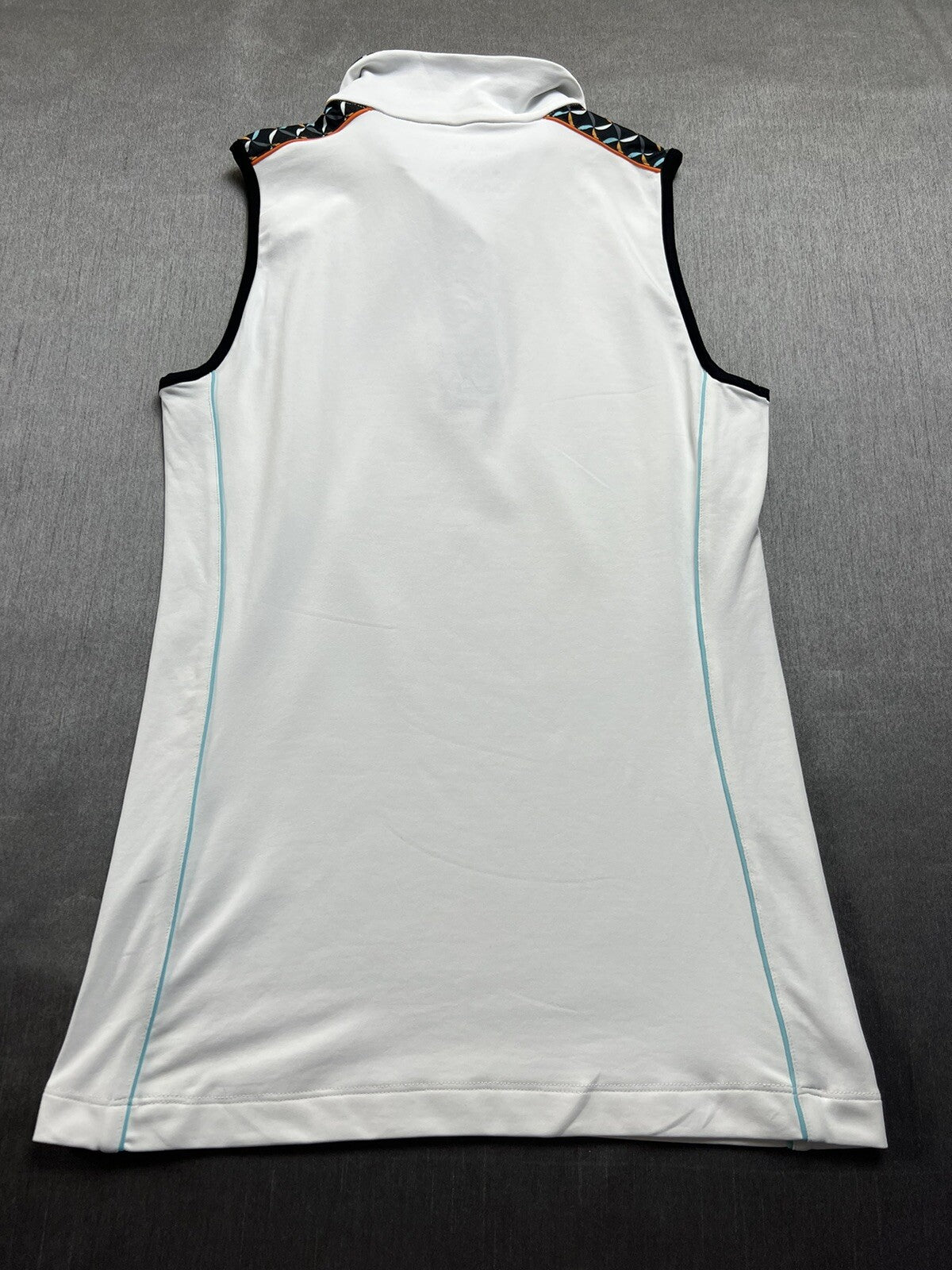 Lohla Sport White Sleeveless Shirt Golf tennis top Sz XS (13)