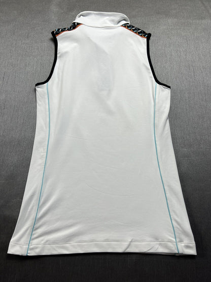 Lohla Sport White Sleeveless Shirt Golf tennis top Sz XS (13)