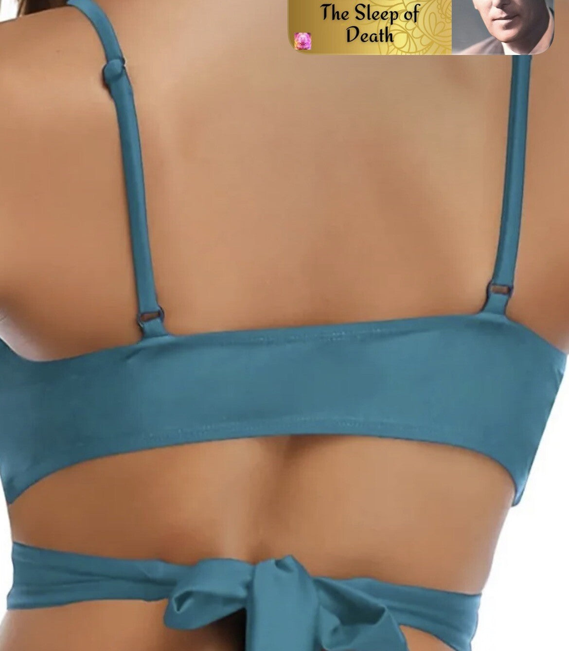 SHEKINI Women's Adjustable Top Push Up Bandage Green Bikini Sz XL