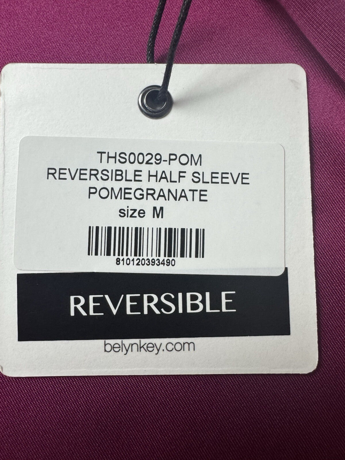 BELYN KEY Women’s Reversible Golf Shirt Sz M.    (B.134)