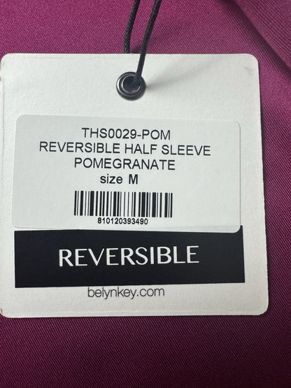 BELYN KEY Women’s Reversible Golf Shirt Sz M.    (B.134)