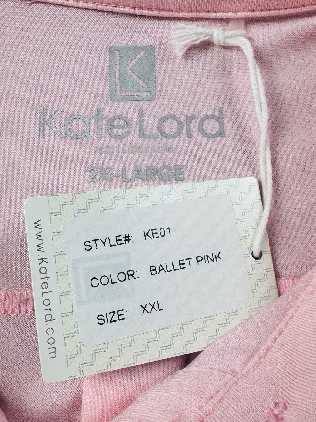 Kate Lord Women's Golf Shirt Sz 2XL.      (B.097)