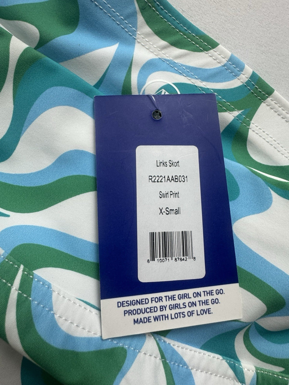 Addison Bay Women’s Skort Skirt Sz XS.  (B.158)