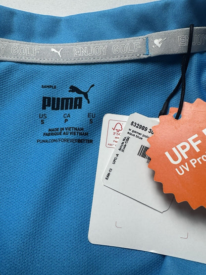 Puma Women’s Golf Shirt Blue Size S
