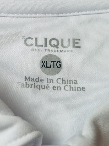 Clique Women’s Top Golf Polo Shirt White Sz XL.   (51)