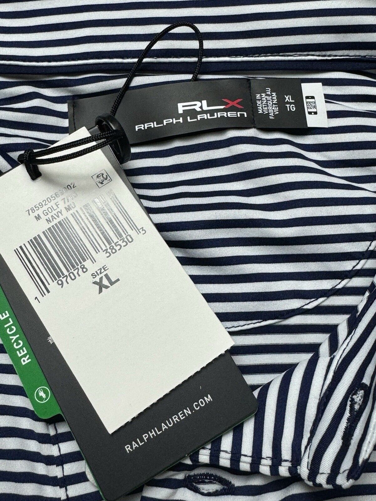 $98 RLX Ralph Lauren Women’s Golf Polo Shirt Size XL  (B.83)