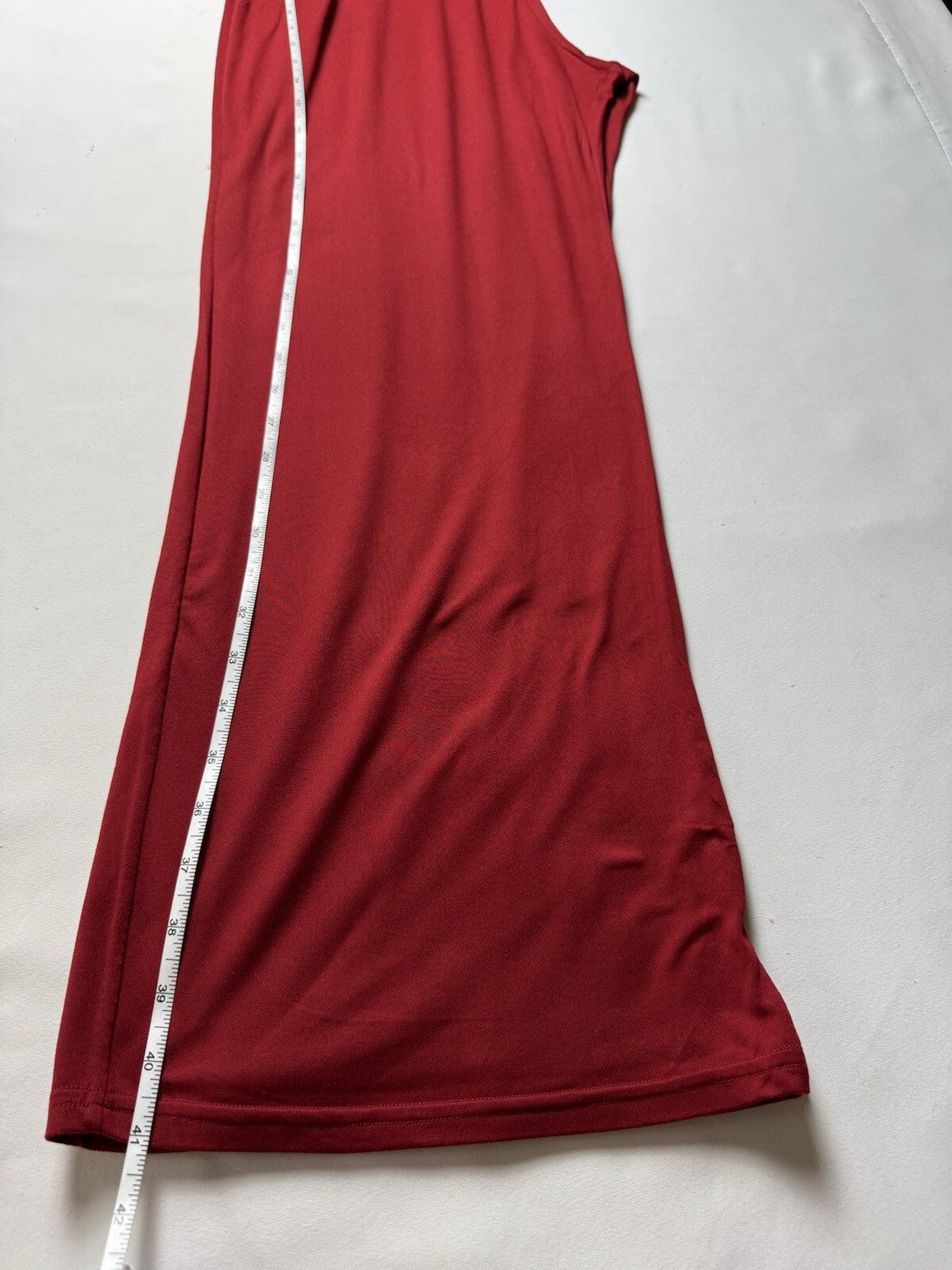 Say What Red strapless jumpsuit Sz 1X.  (B.52)