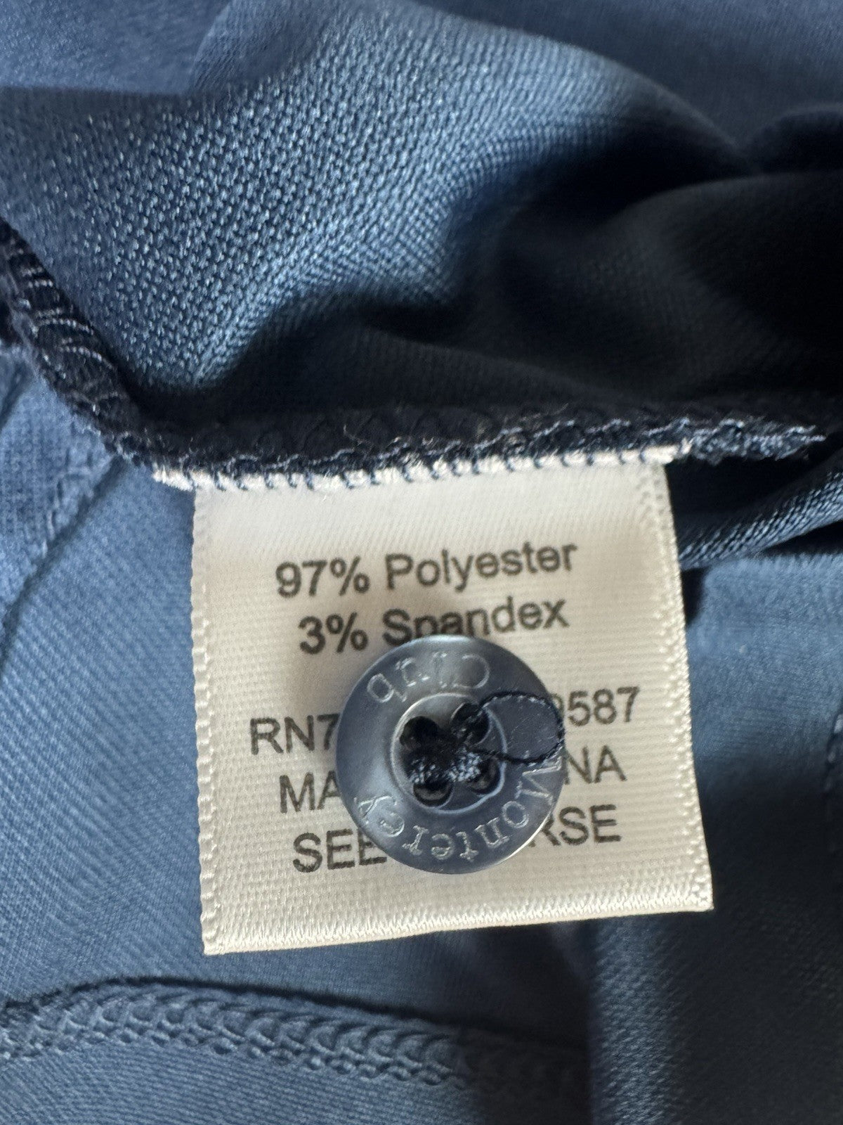 $60 Monterey Club Women's Golf Shirt Short Sleeve Sz XL      (B.044)