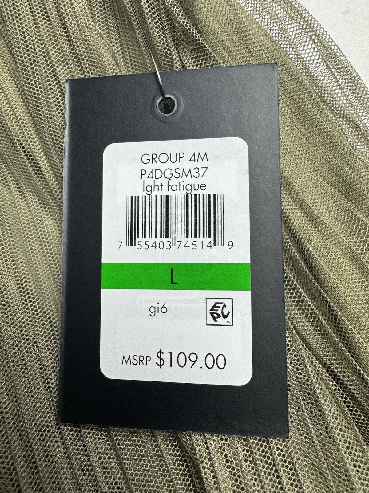 $109 DKNY Women's Pleaded Skirt Sz L.  (B.139)