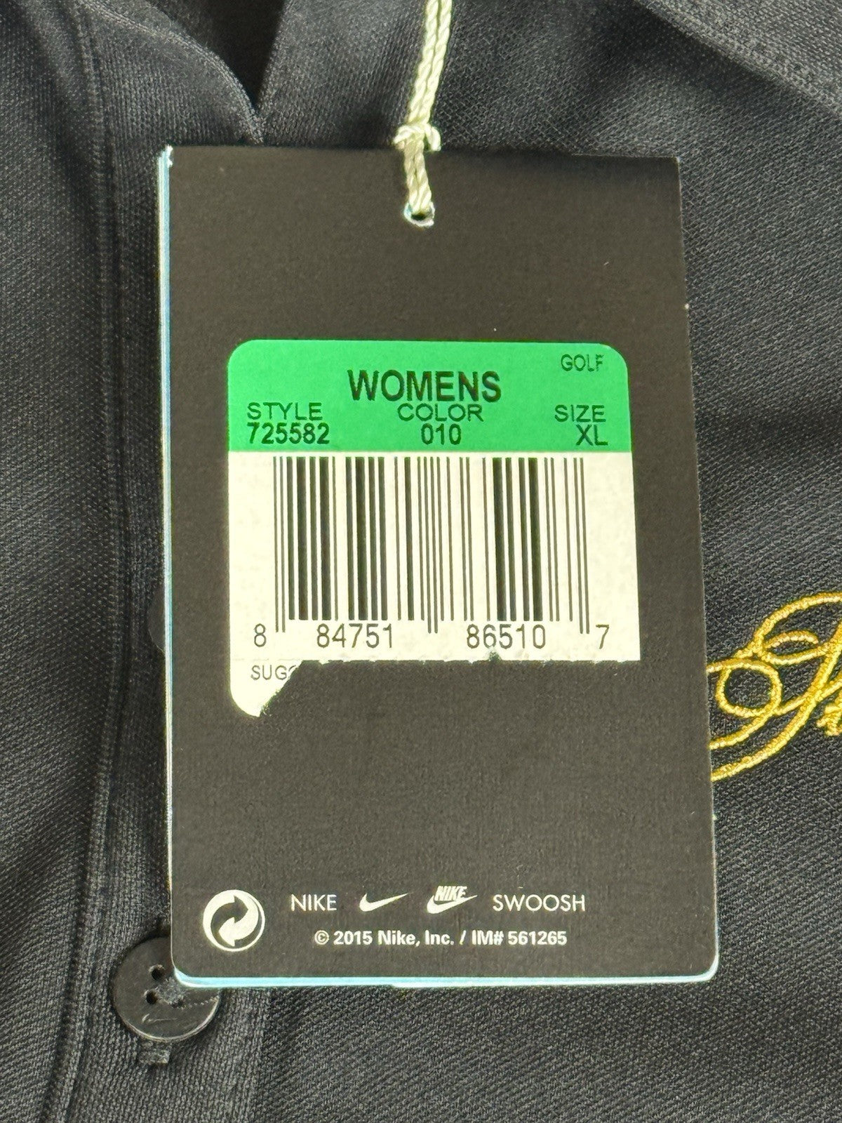 Nike Women’s Golf Shirt Sz XL       (B.188/5)