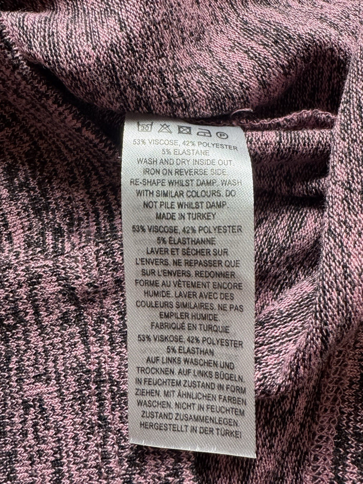 $98 FRENCH CONNECTION Long Sleeves Knit Dress Sz S  (B.157)