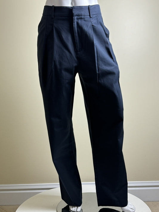 Wayf Women's Navy Pleated Pant Sz S. (75)