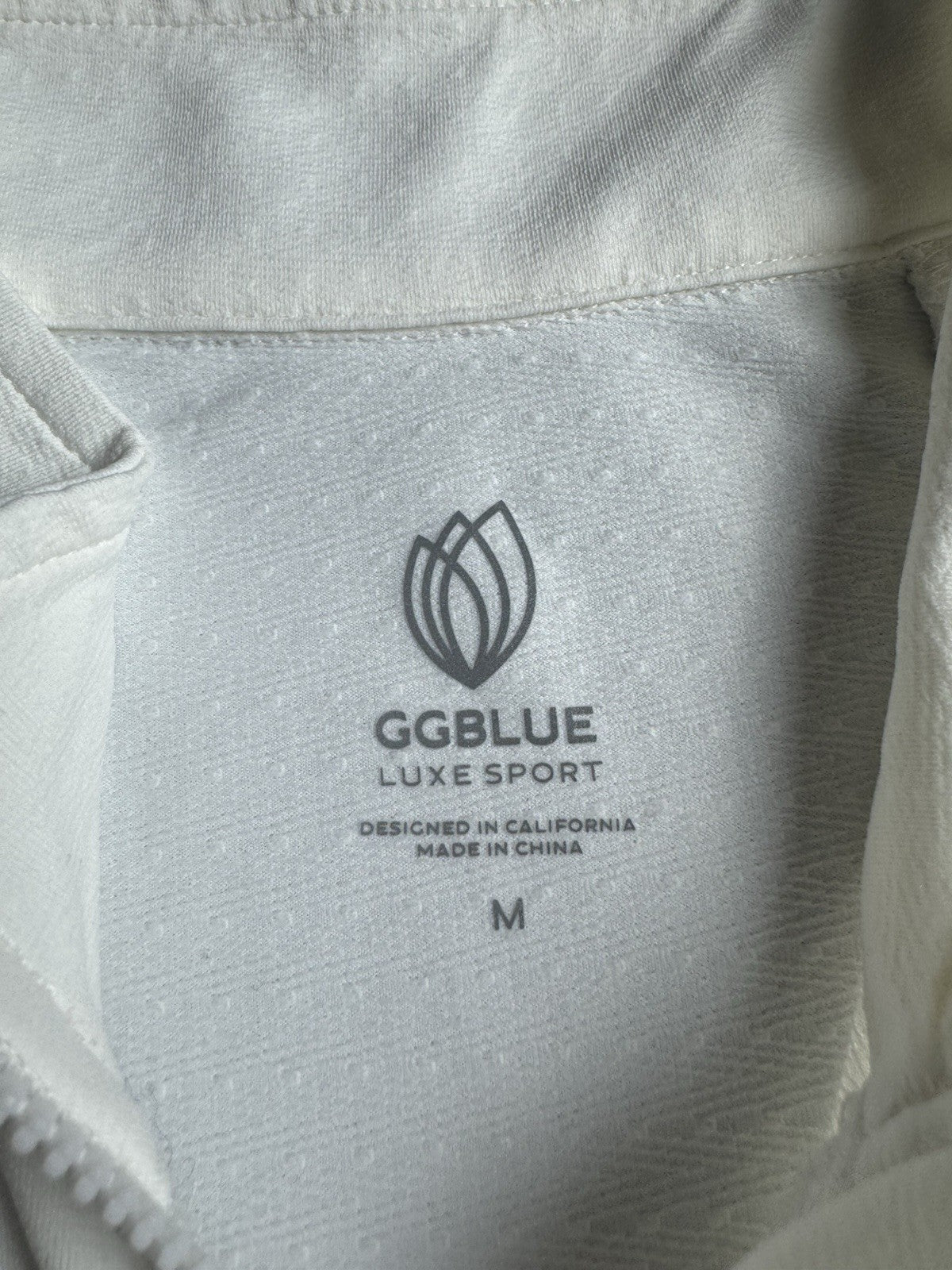 GG Blue Women's Golf Polo Shirt Sz M.     (B.162)