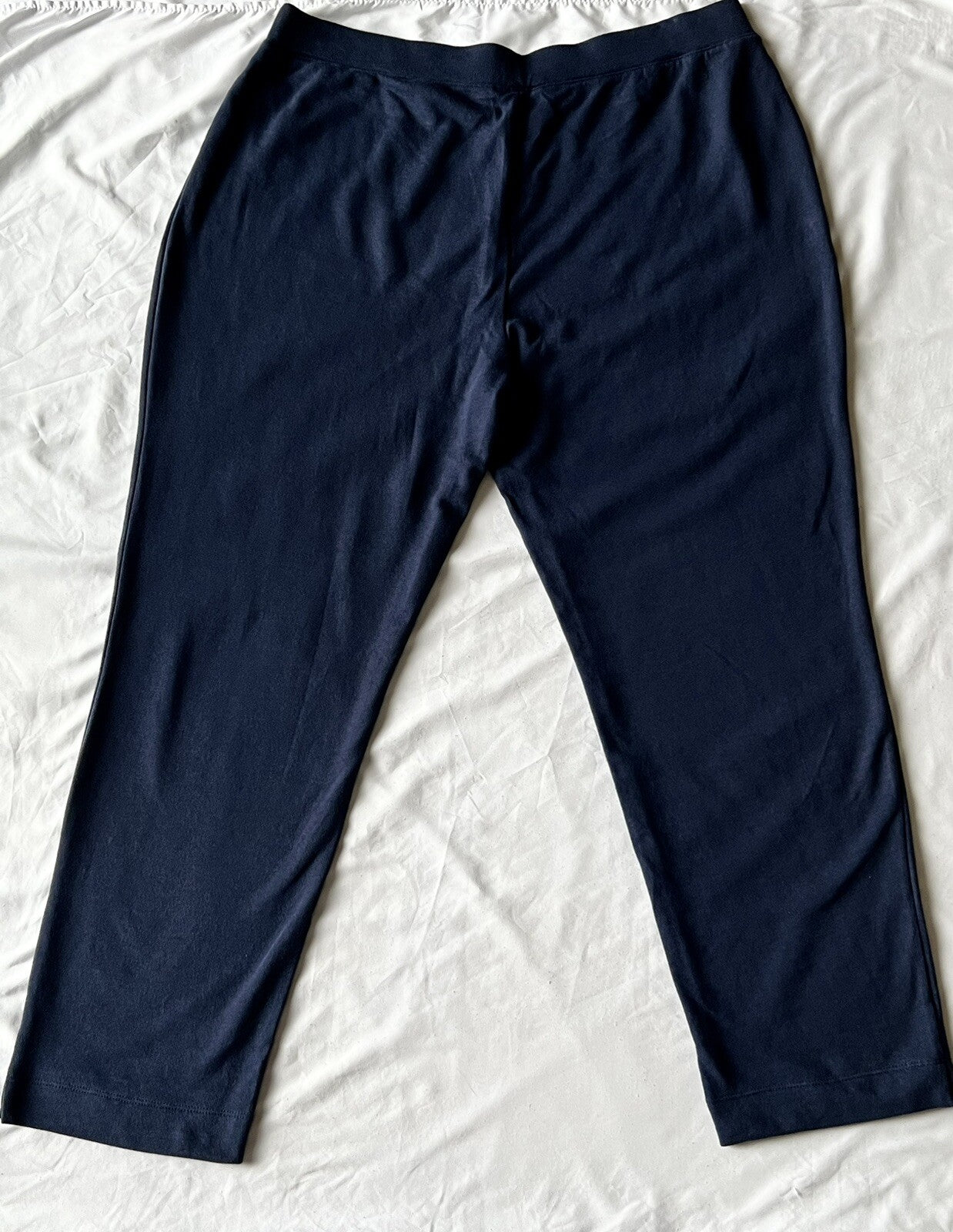 ARMADIO Women's Jogger Pants Navy Sz XL. (B.027)