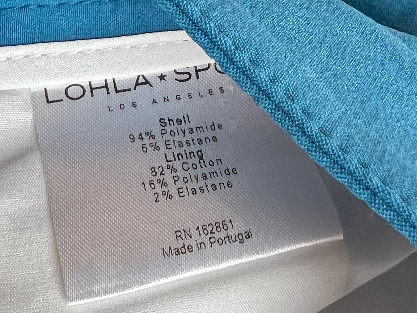 LOHLA Sport Golf Skort The Stellar Skirt Aqua Blue Sz 0 Pockets. (73)