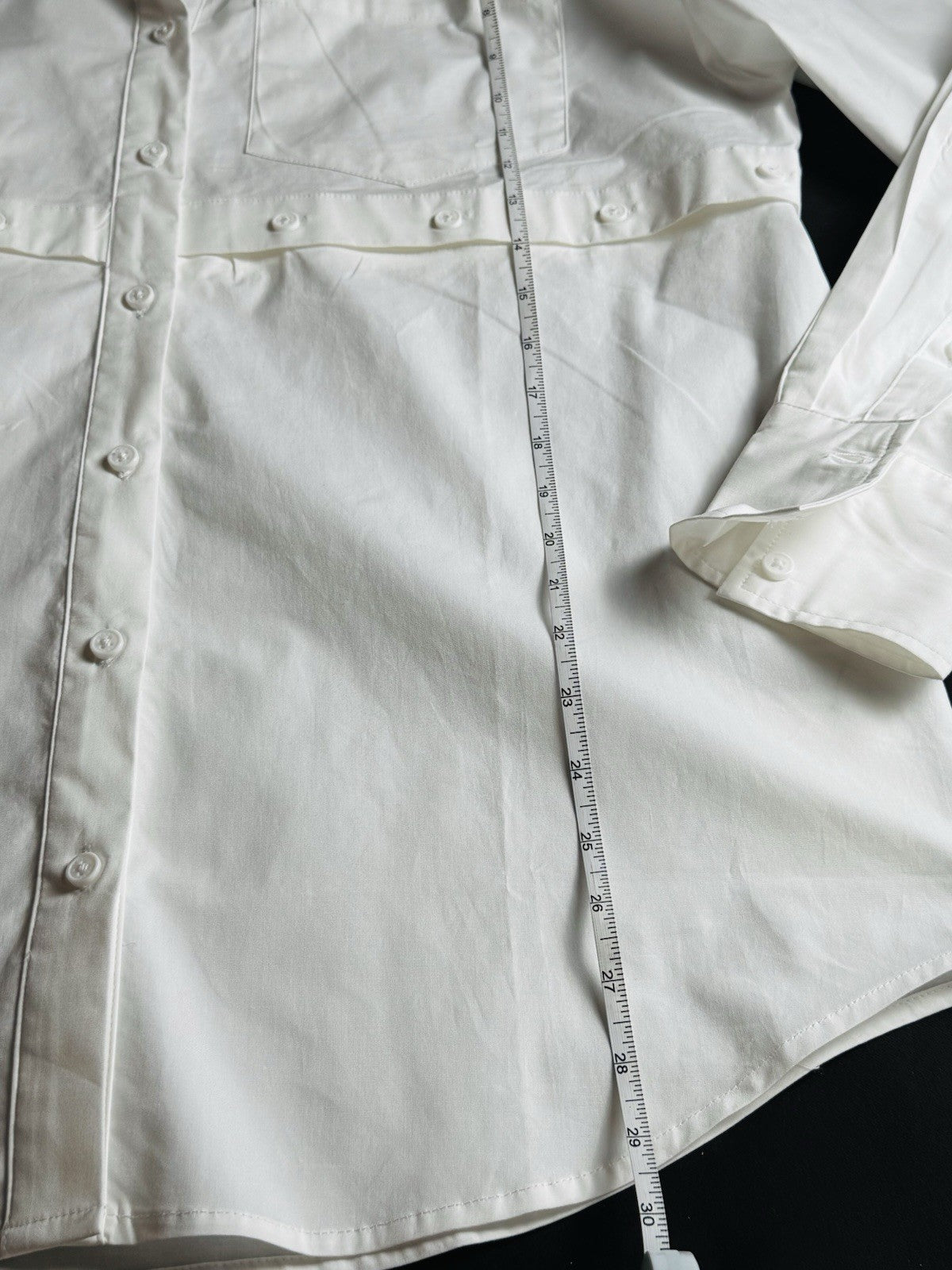 $119 DKNY Women's Long Sleeve Shirt Size S     (B.157)