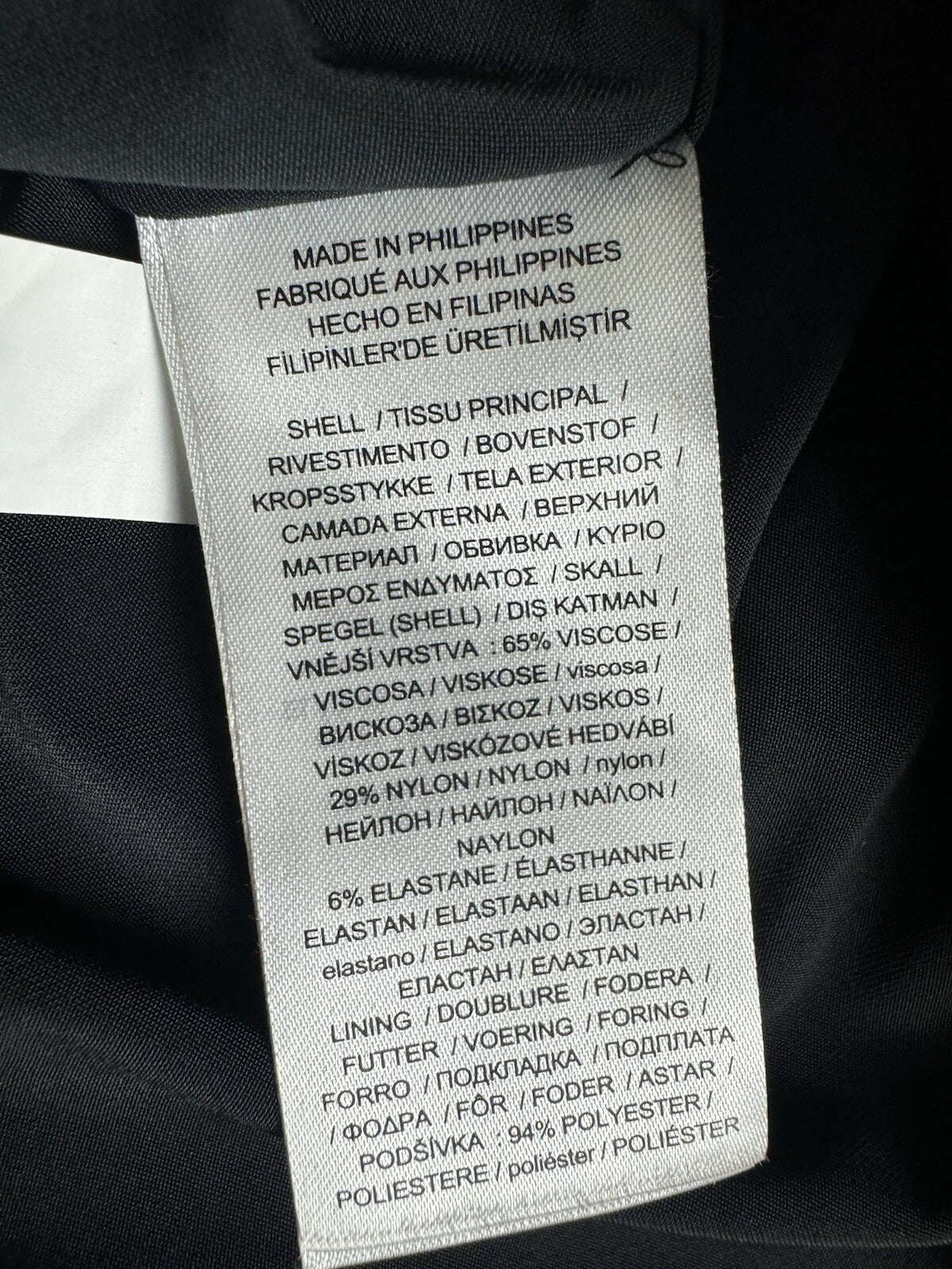 $99 Lauren Ralph Lauren Women’s Black Skirt Sz L    (B.105)