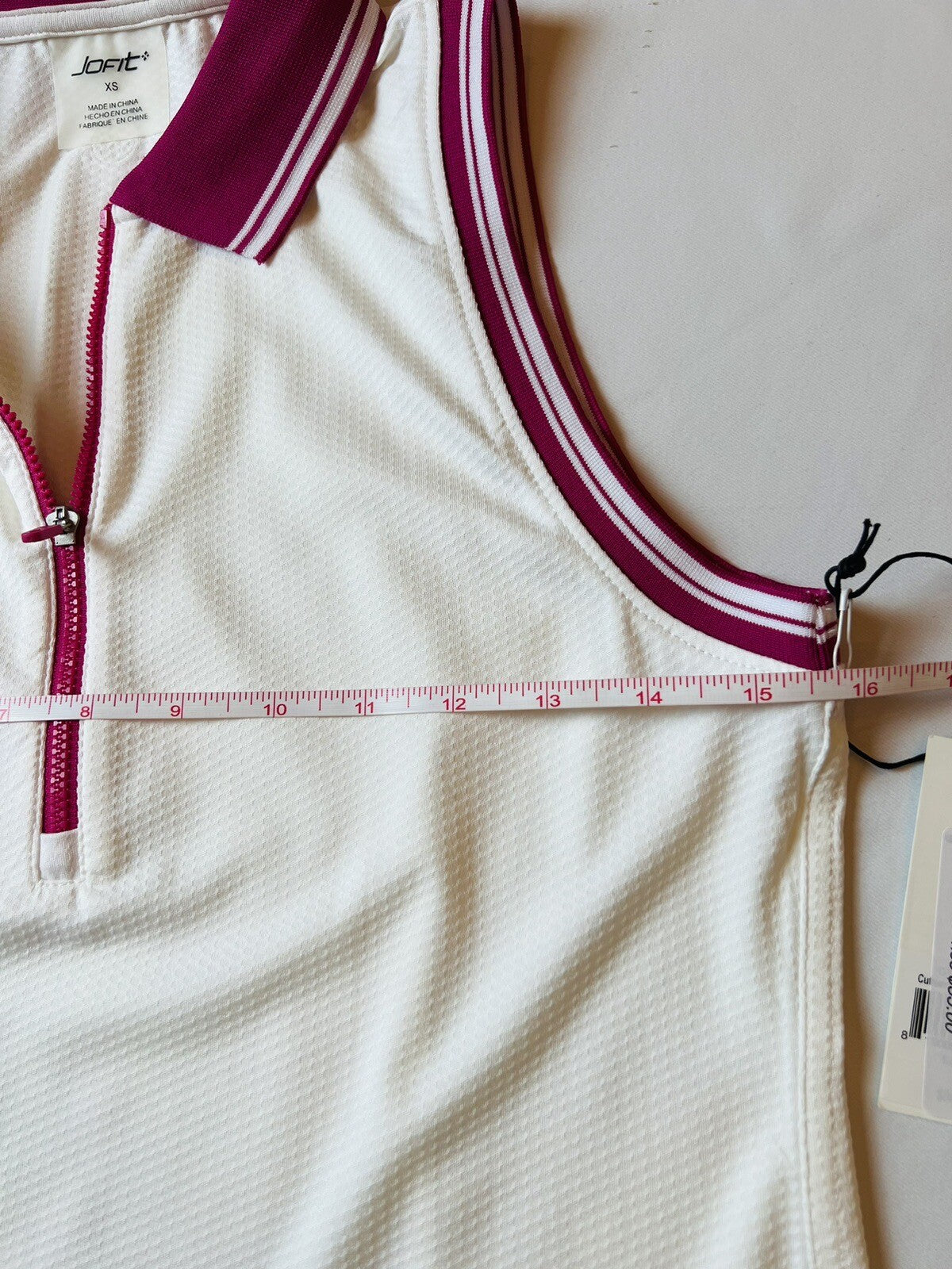 JOFIT Women's Golf Polo Shirt/Top Size XS White (18)