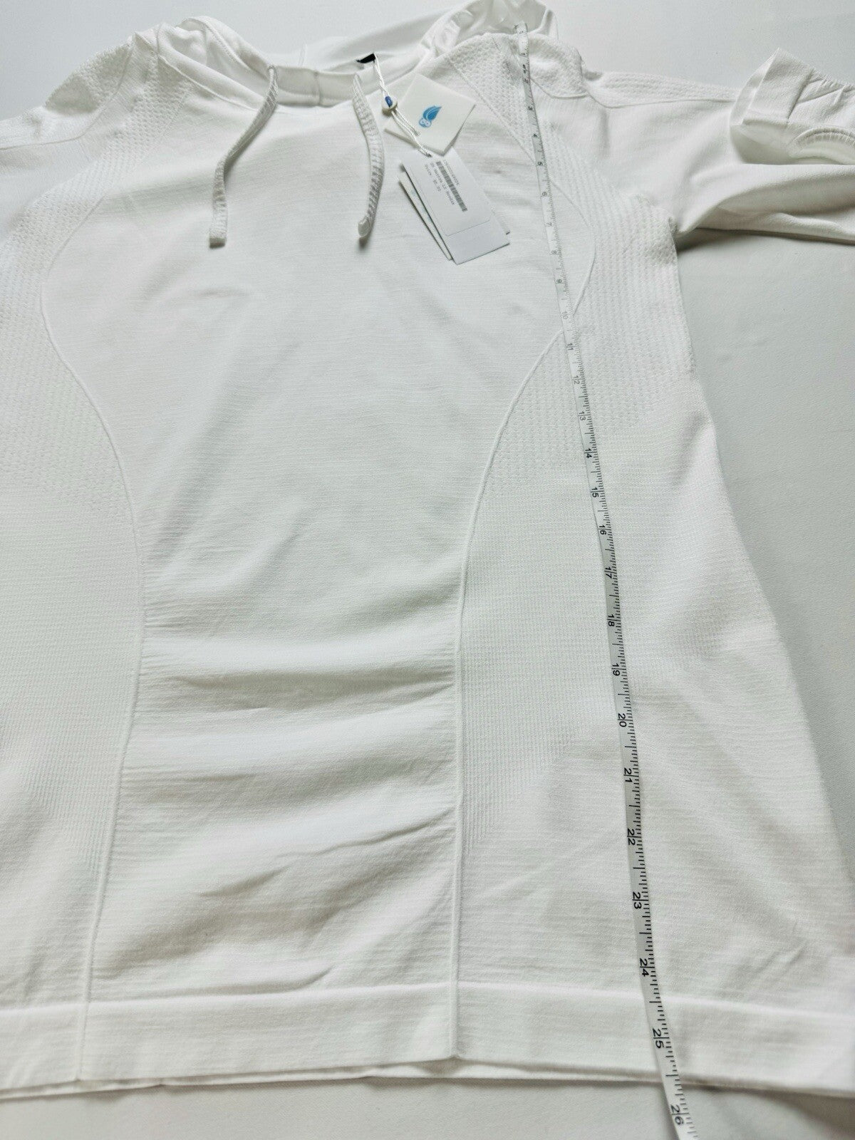 Sport Haley Women's Golf Hooded Sweatshirt White Sz L. (B.107)