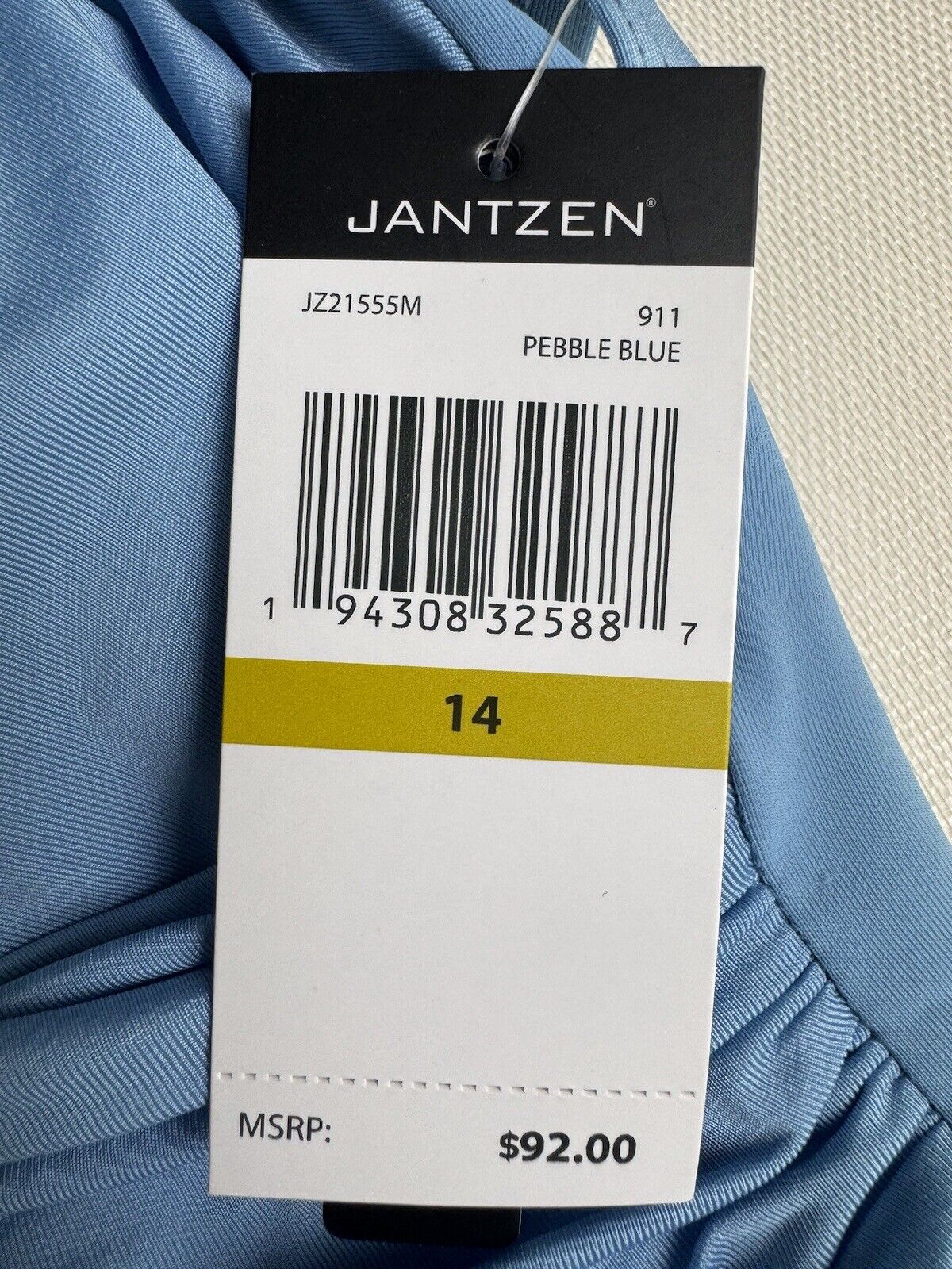 JANTZEN SWIMWEAR 1PC BATHING SUIT SIZE 14 (51)