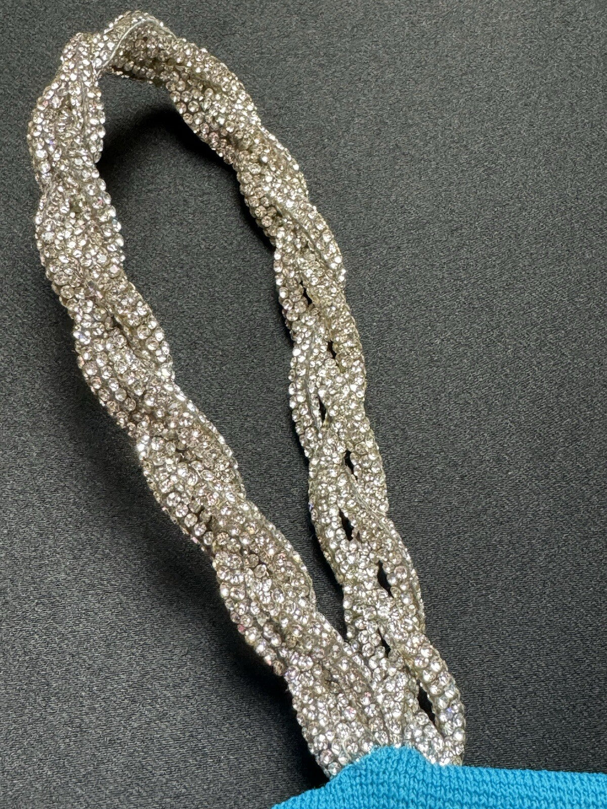 $295 House of Harlow 1960 Tank Top with Crystal Strap Size S  (B.85)