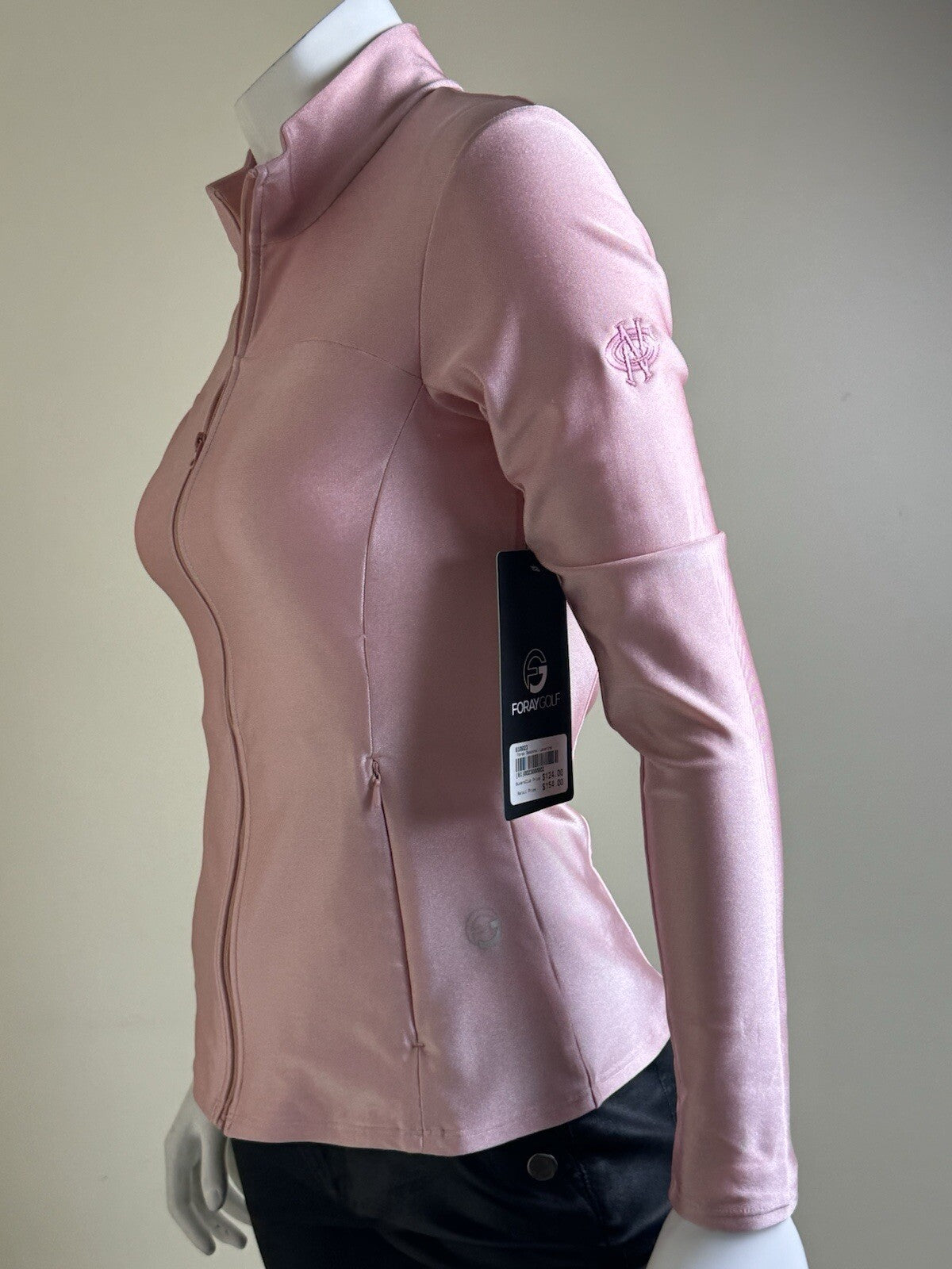 FORAY Women’s GOLF SHINE LAYERING JACKET Sz XS Pink   (B.104)