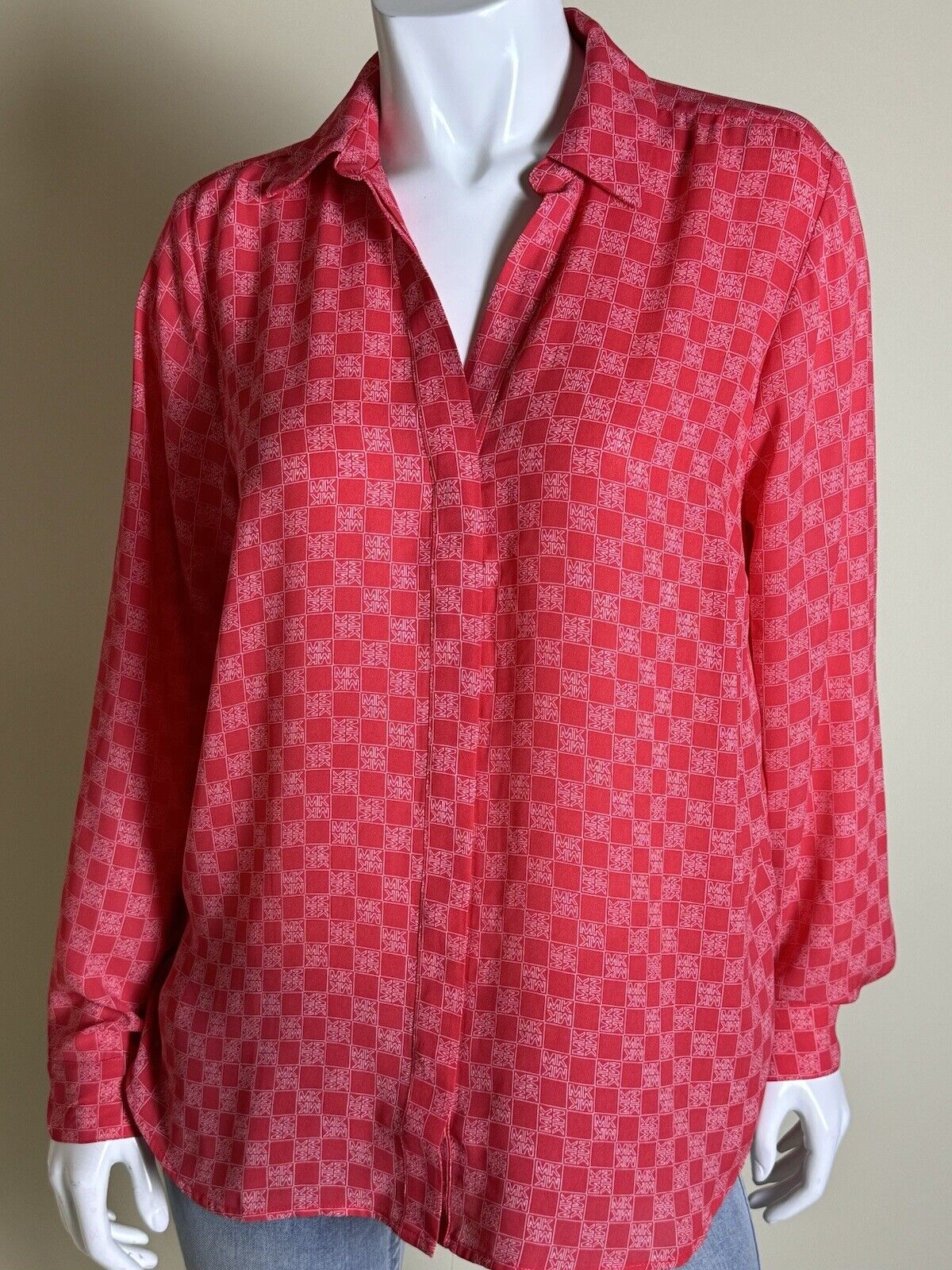 Michael Kors Women’s Long Sleeves Shirt Sz L