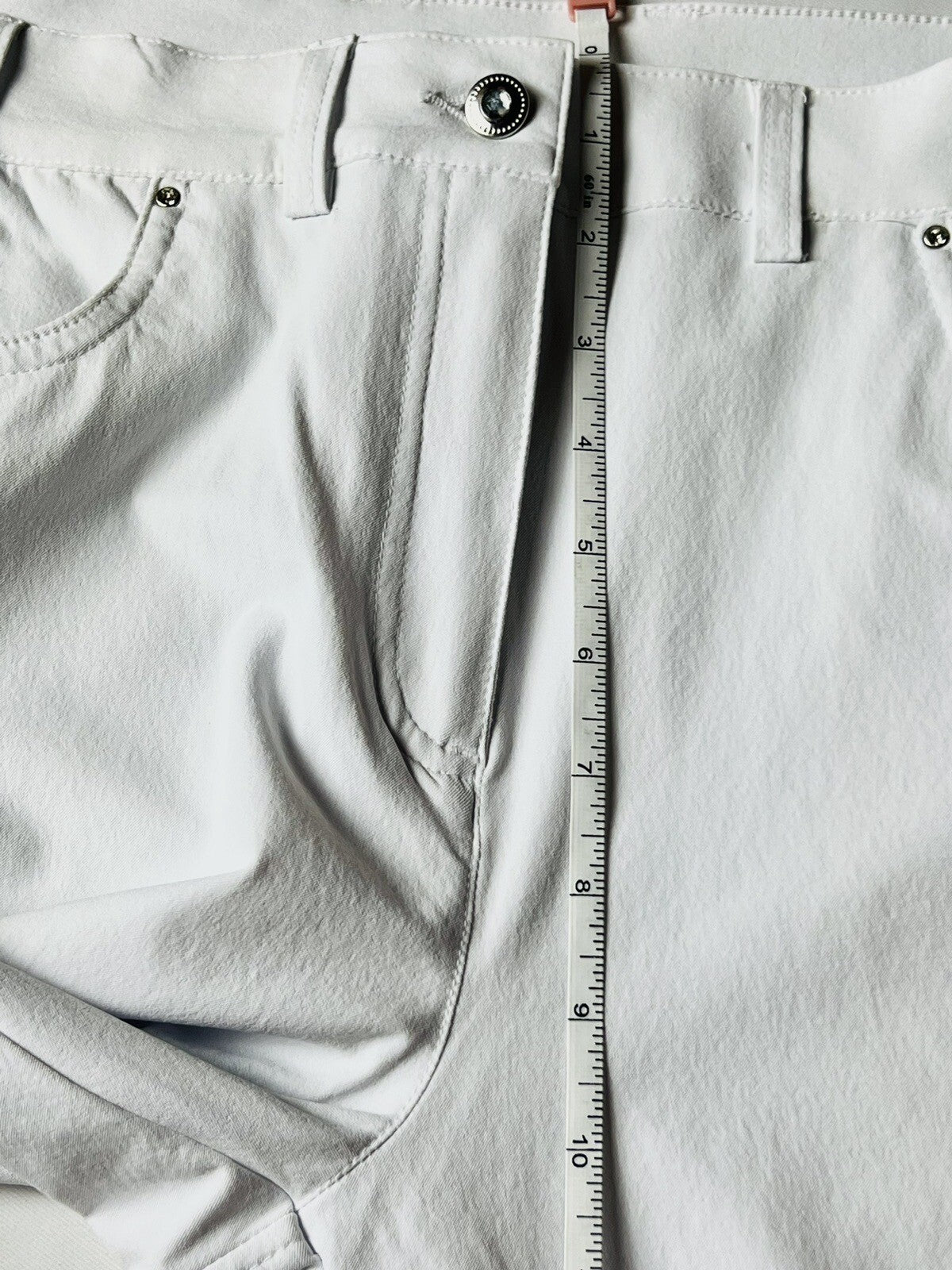 GlenMuir Women’s Golf Capris Pants White Sz 12